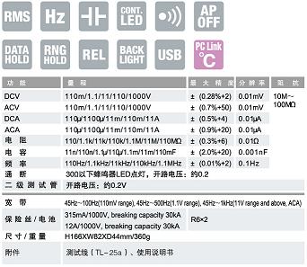 PC773数字万用表|日本三和Ssanwa数字万用表 技术指标 PC773数字万用表|日本三和Ssanwa数字万用表 技术指标