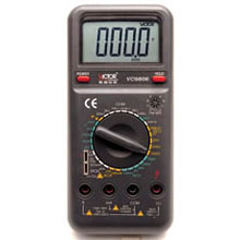 数字万用表VC9806+