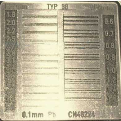 分辨率测试卡分辨率测试卡（低）