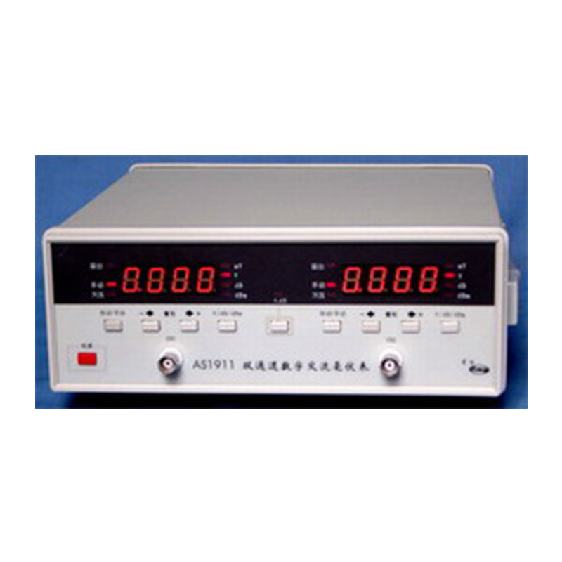 双通道数字交流毫伏表AS1911