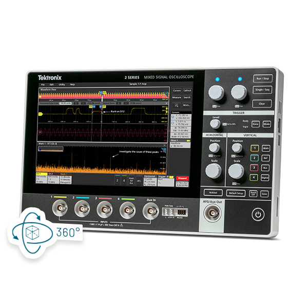 ����ź�ʾ����MSO24 2-BW-500