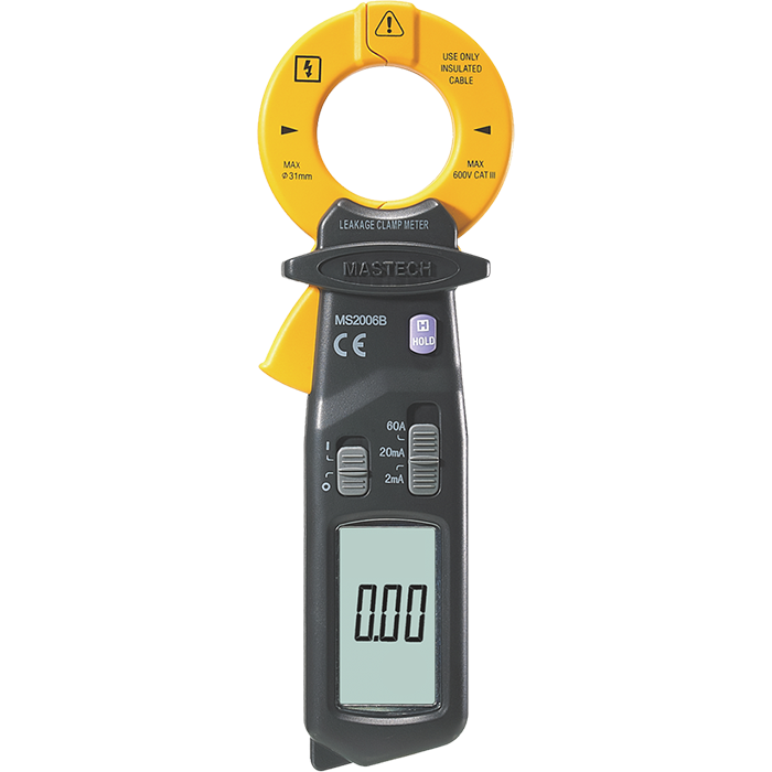 高敏感度交流漏电钳形表MS2006B